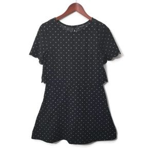 🎁3for$15 Topshop Black Mini Dress Size 6